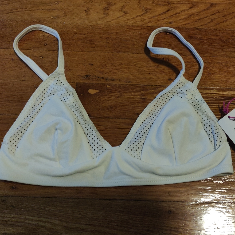 White Bikini Top
